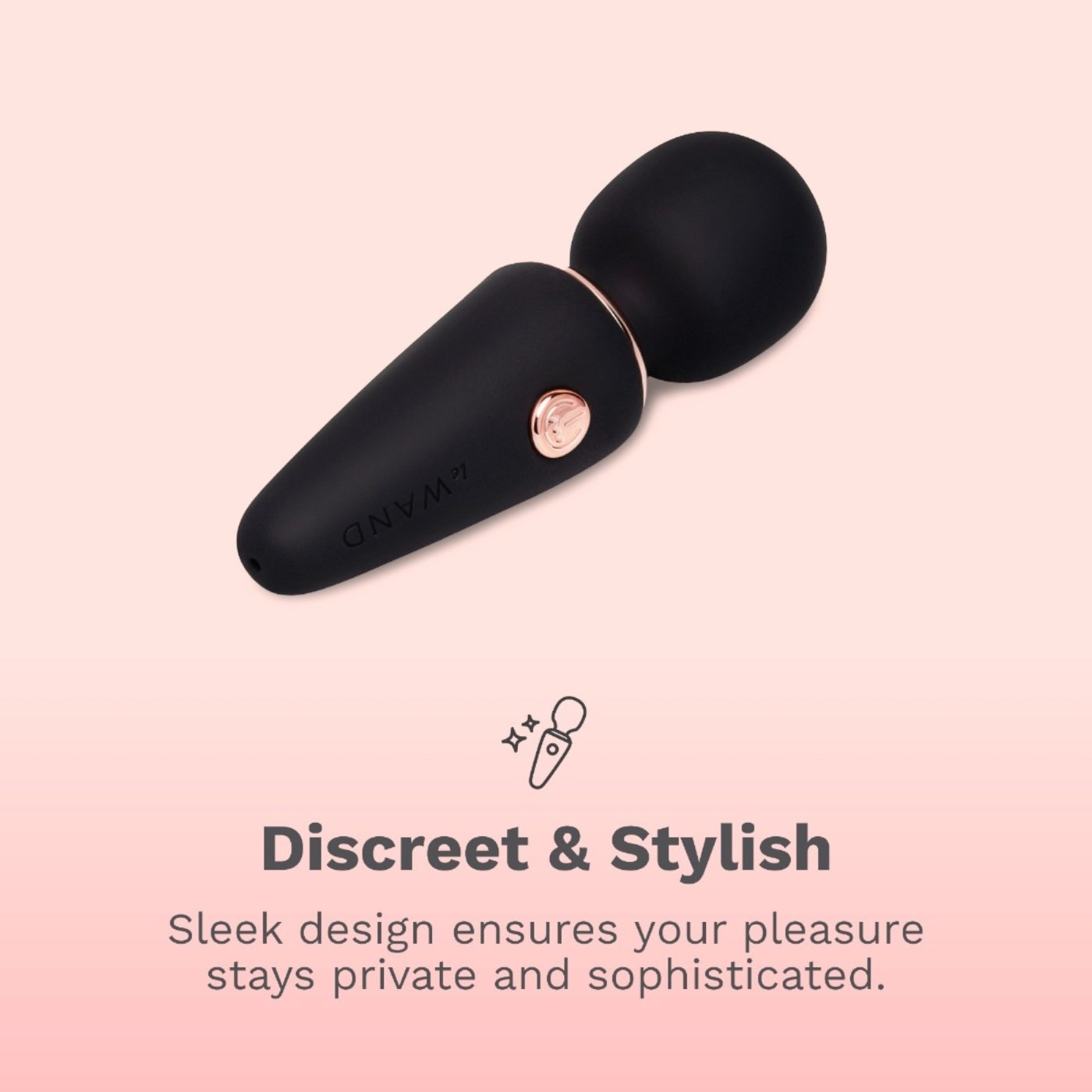 Le Wand Mini Vibe Micro Wand Rechargeable Pocket-Size Mini Wand Vibrator
