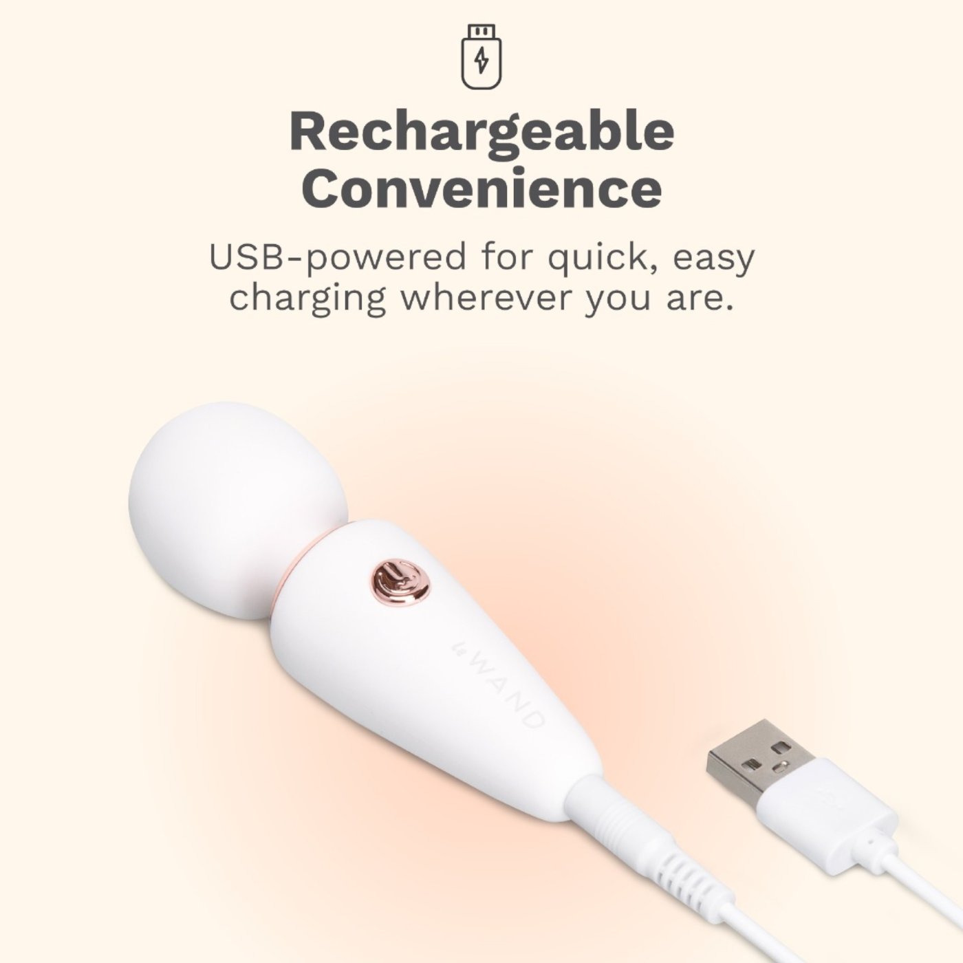 Le Wand Mini Vibe Micro Wand Rechargeable Pocket-Size Mini Wand Vibrator
