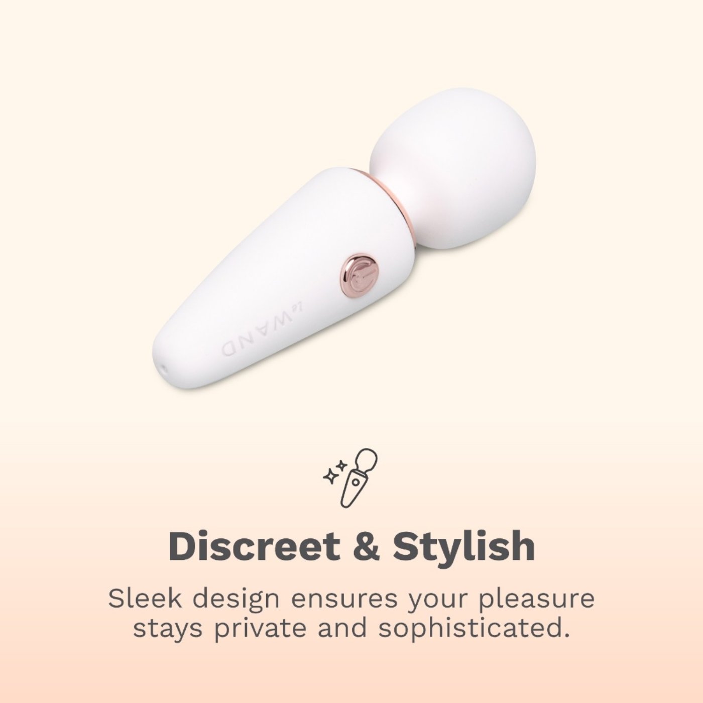 Le Wand Mini Vibe Micro Wand Rechargeable Pocket-Size Mini Wand Vibrator