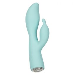 Pave By Jopen Victoria Premium Satin-Finish Silicone Waterproof Rabbit Vibrator 7.5 Inch