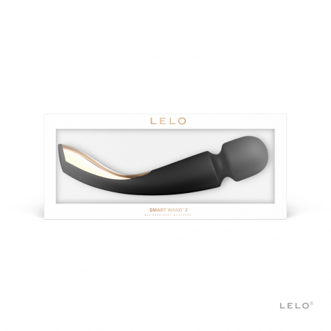LELO Smart Wand 2 Large Waterproof Rechargeable Vibrator Black