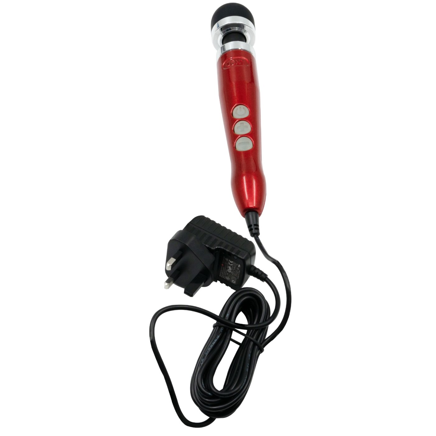 Doxy Die Cast 3 Wand Massager Candy Red