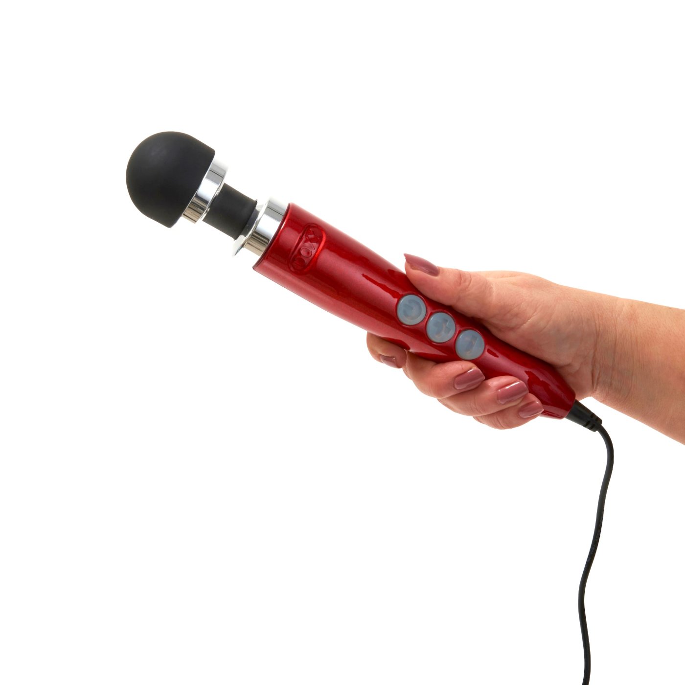 Doxy Die Cast 3 Wand Massager Candy Red