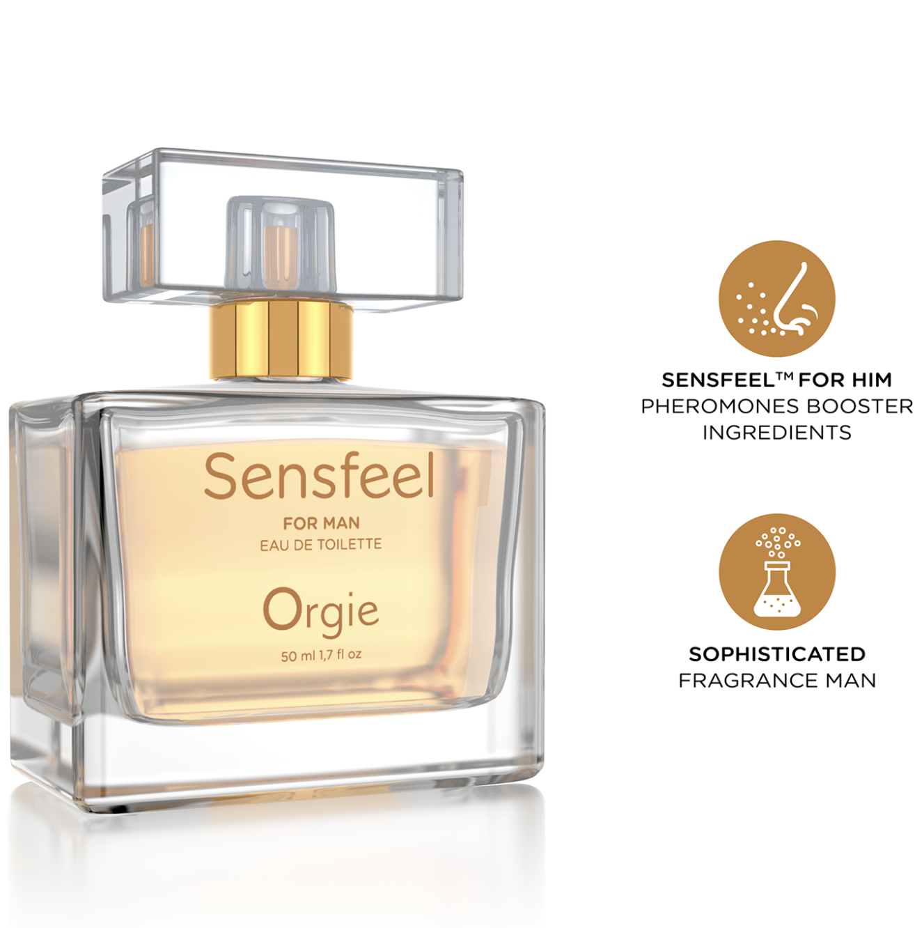 Orgie Sensfeel For Men Pheromone Perfume Exhale Attraction 50ml