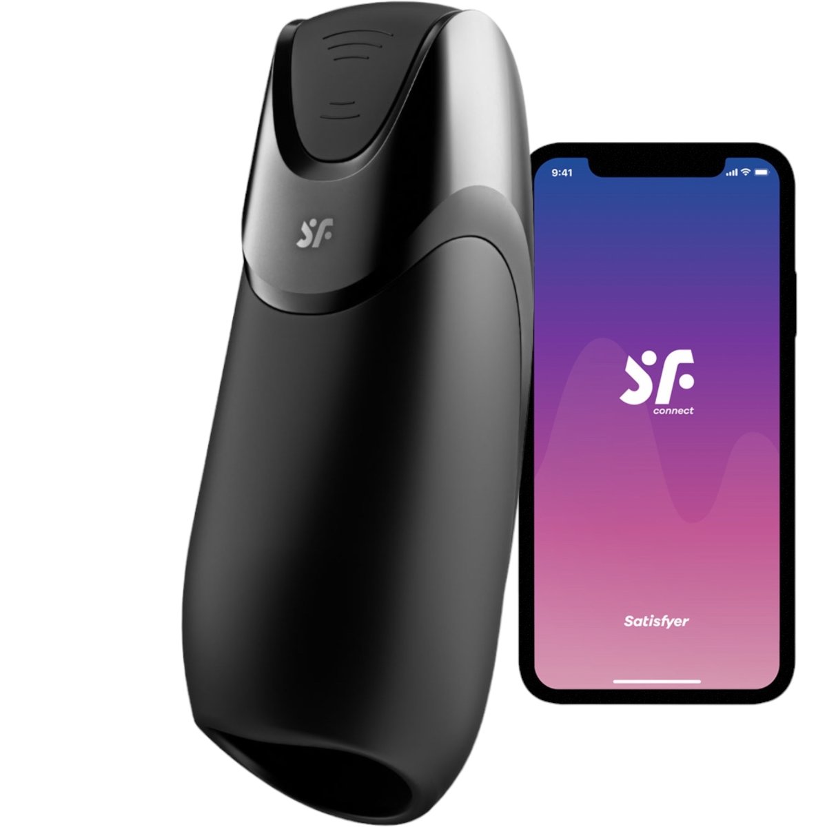 Satisfyer Men Vibration+ App Controlled Rechargeable Male Masturbator – Satisfyer