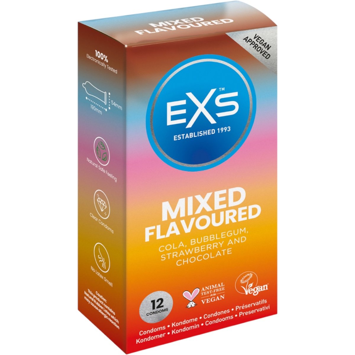 EXS Mixed Flavour Condoms