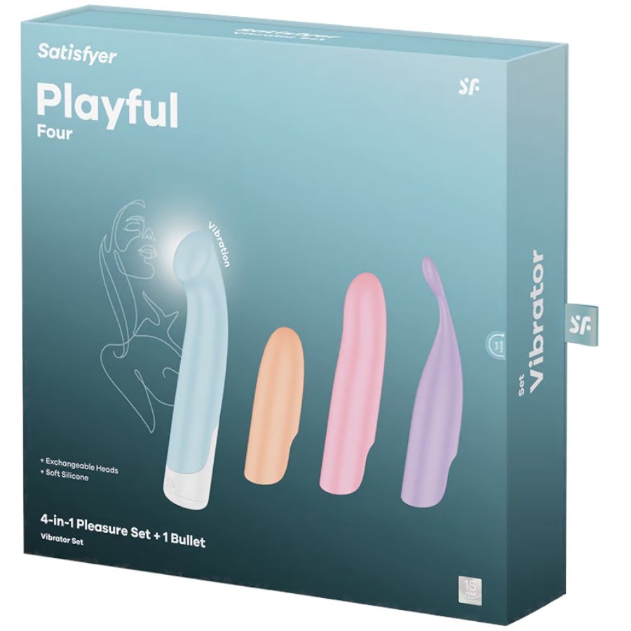 Satisfyer Playful Four Vibrator Set (4 Piece)