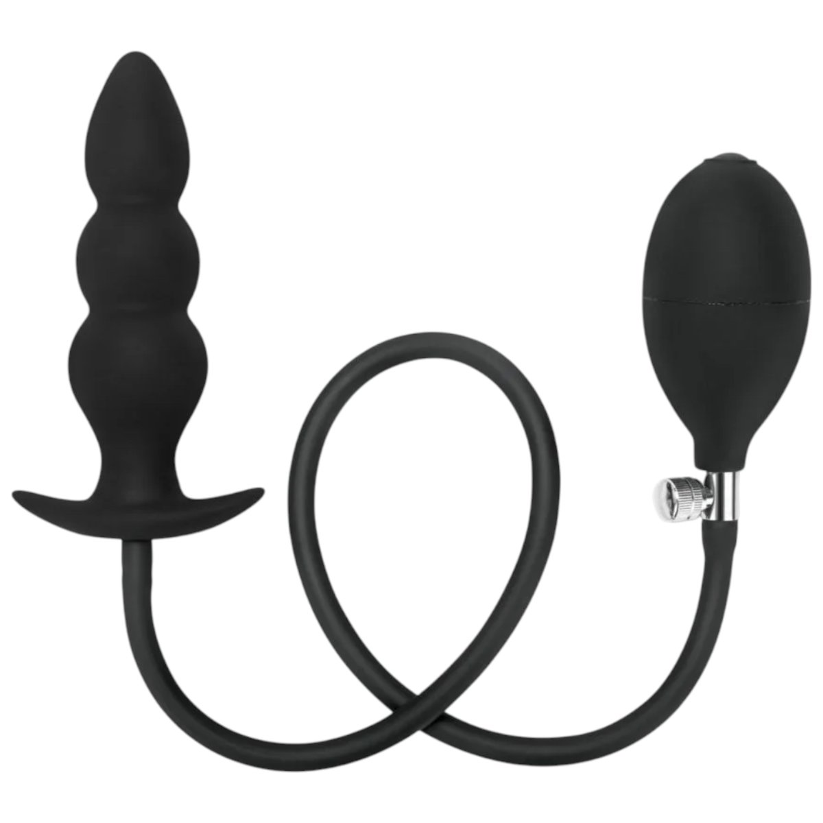 Me You Us Inflatable Anal Beaded Butt Plug 4.5 Inch