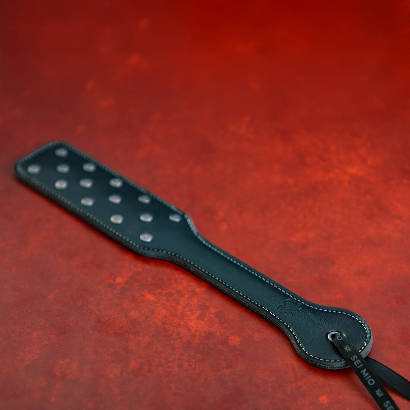 Sei Mio Studdy Hard Punishment Paddle with Metal Studs 12.5 Inch