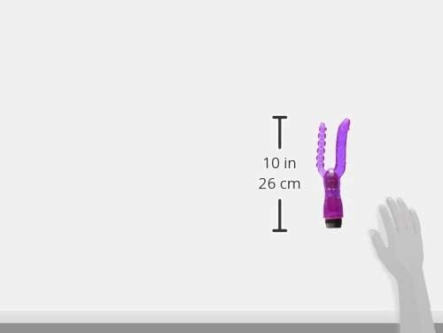 Me You Us Extreme Dual Vibrator Purple 4.75 Inch