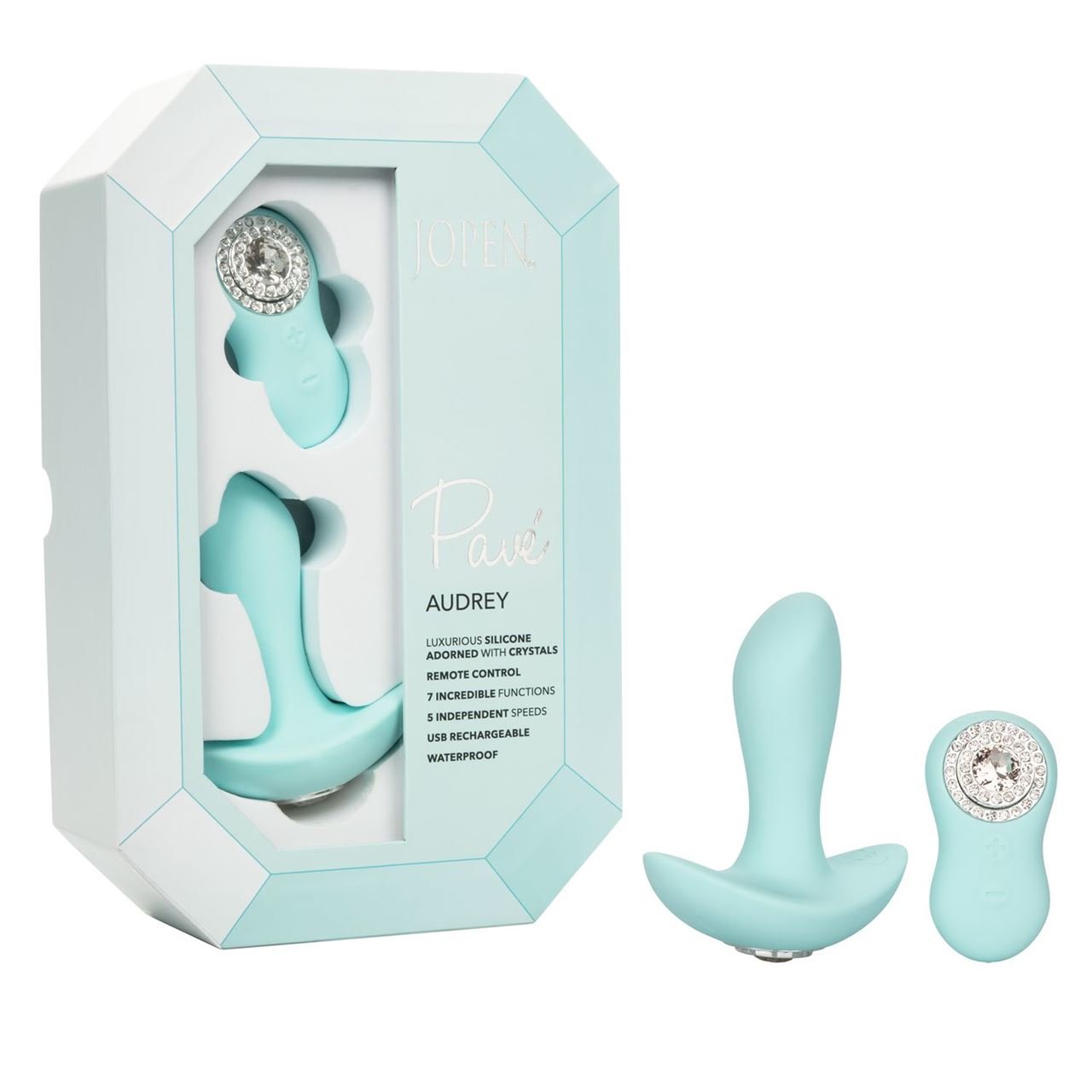 Pave By Jopen Audrey Luxurious Premium Silicone Waterproof Remote Control