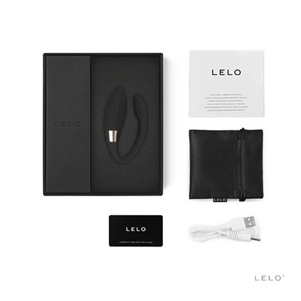LELO Noa Couples Rechargeable Vibrator Black