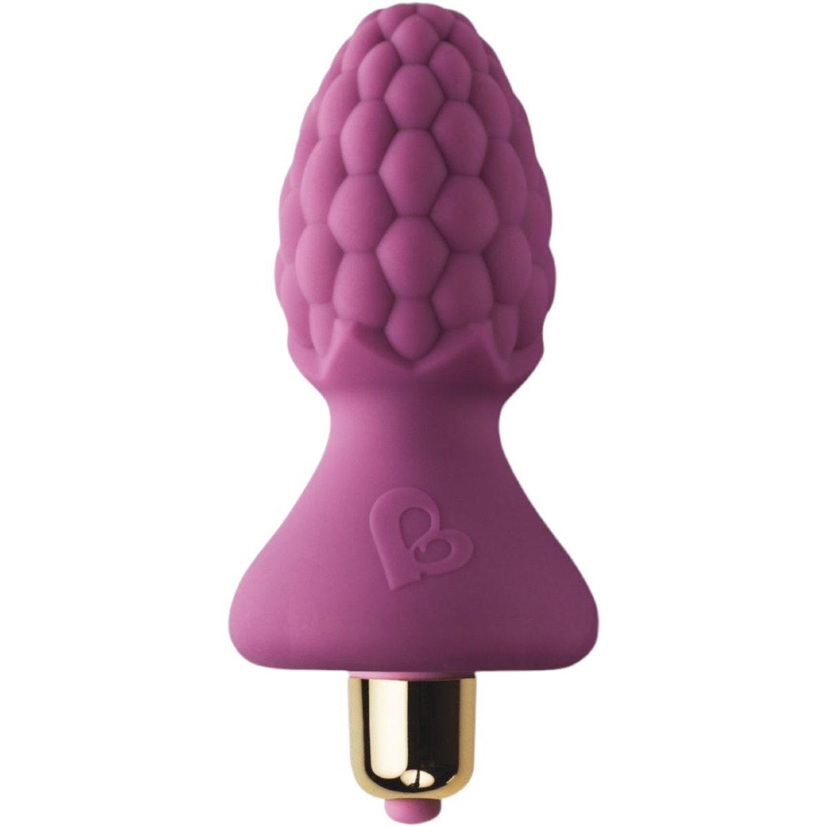 Rocks Off 7 Speed Ass-Berries Raspberry Butt Plug