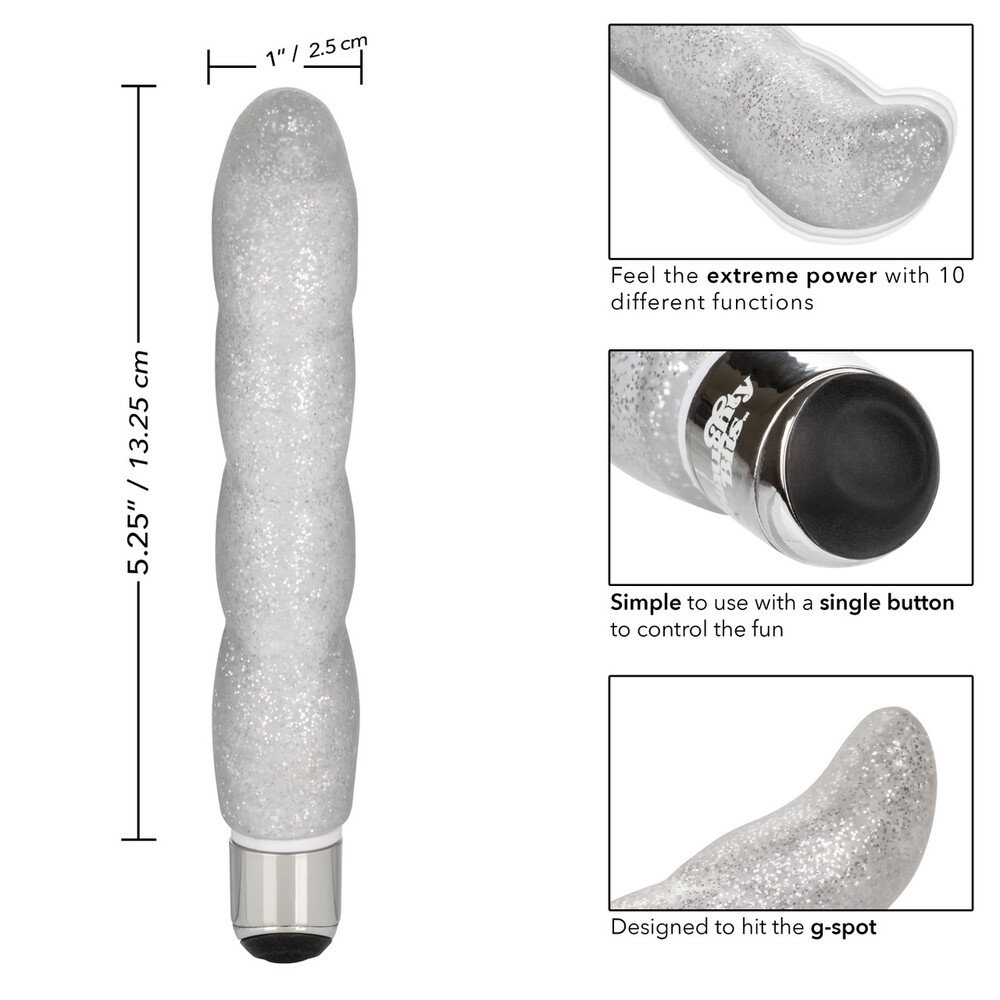 Naughty Bits Screwnicorn Majestic G-Spot Vibrator 5.25 Inch