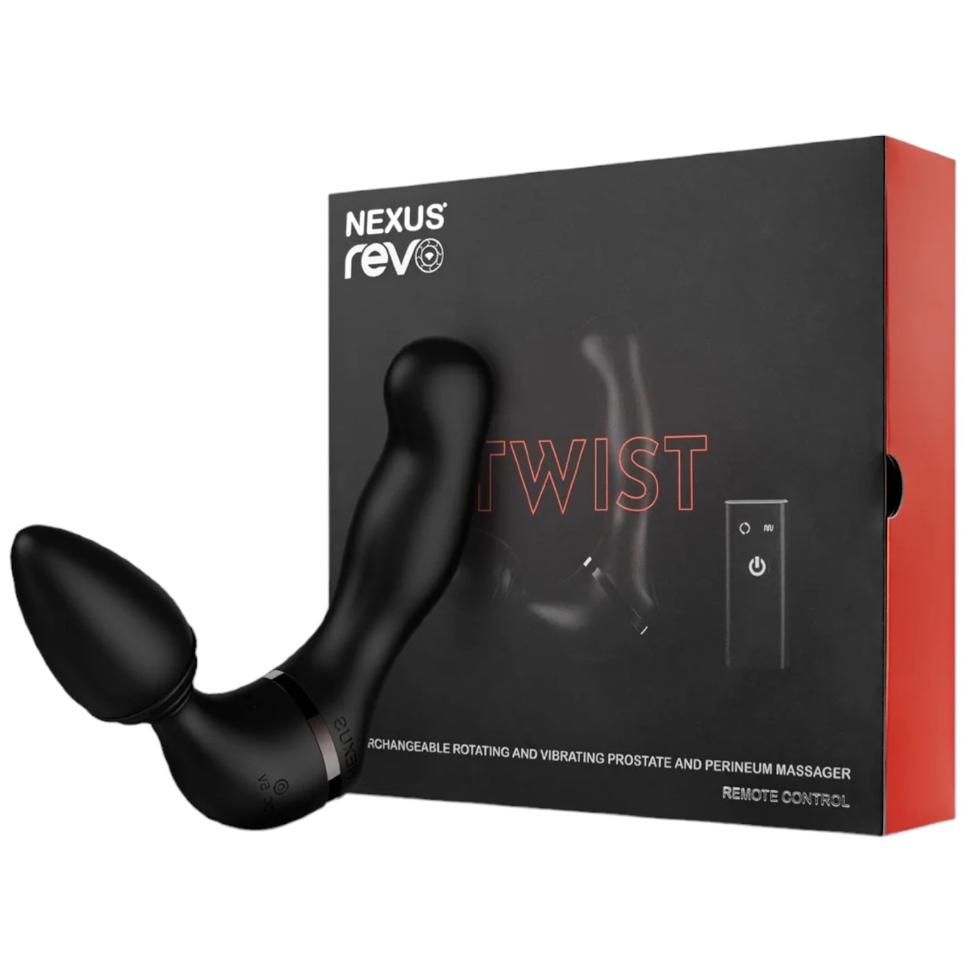 Nexus Revo Twist Vibrating Butt Plug and Prostate Massager