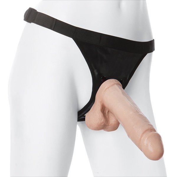 Vac-U-Lock Strap-On Harness Kit with Realistic Dildo 8 Inch