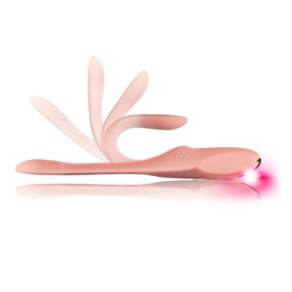 Rocks Off Two Ultimate Flexible Dual Pleasure Vibe Pink