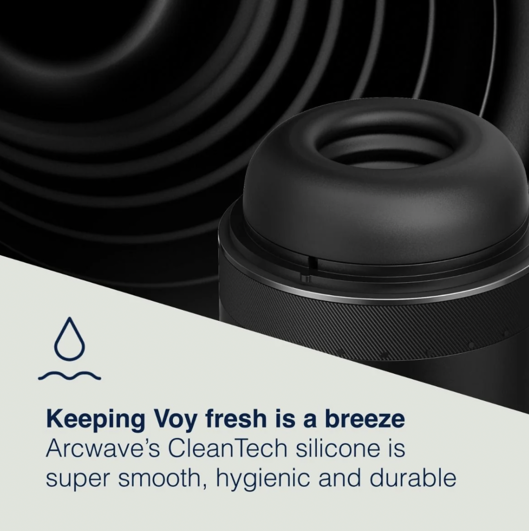 Arcwave Voy Compact Adjustable Silicone Male Stroker