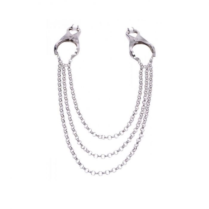 Affix Triple Chain Nipple Clamps