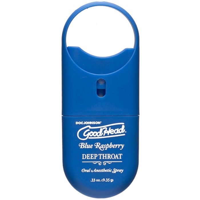 GoodHead Deep Throat Spray To-Go Blue Raspberry 9ml