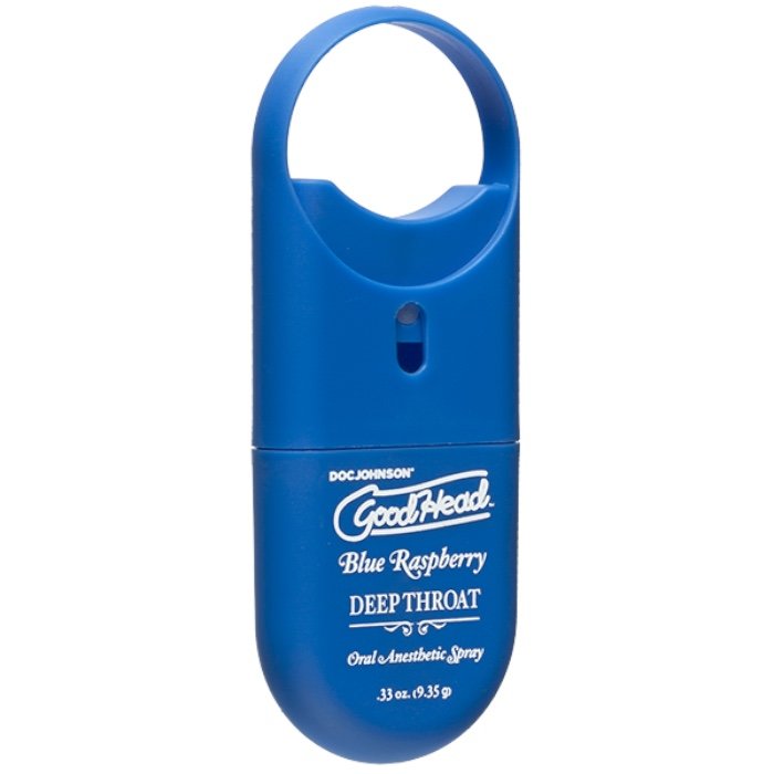 GoodHead Deep Throat Spray To-Go Blue Raspberry 9ml