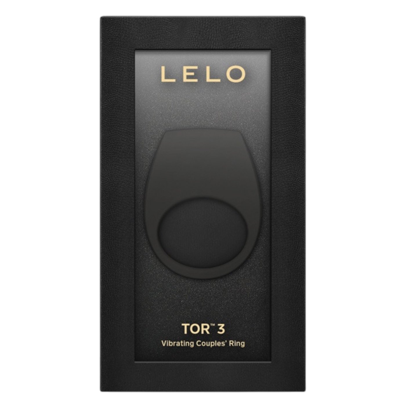 LELO Tor 3 Rechargeable App Controlled Vibrating Cock Ring Black