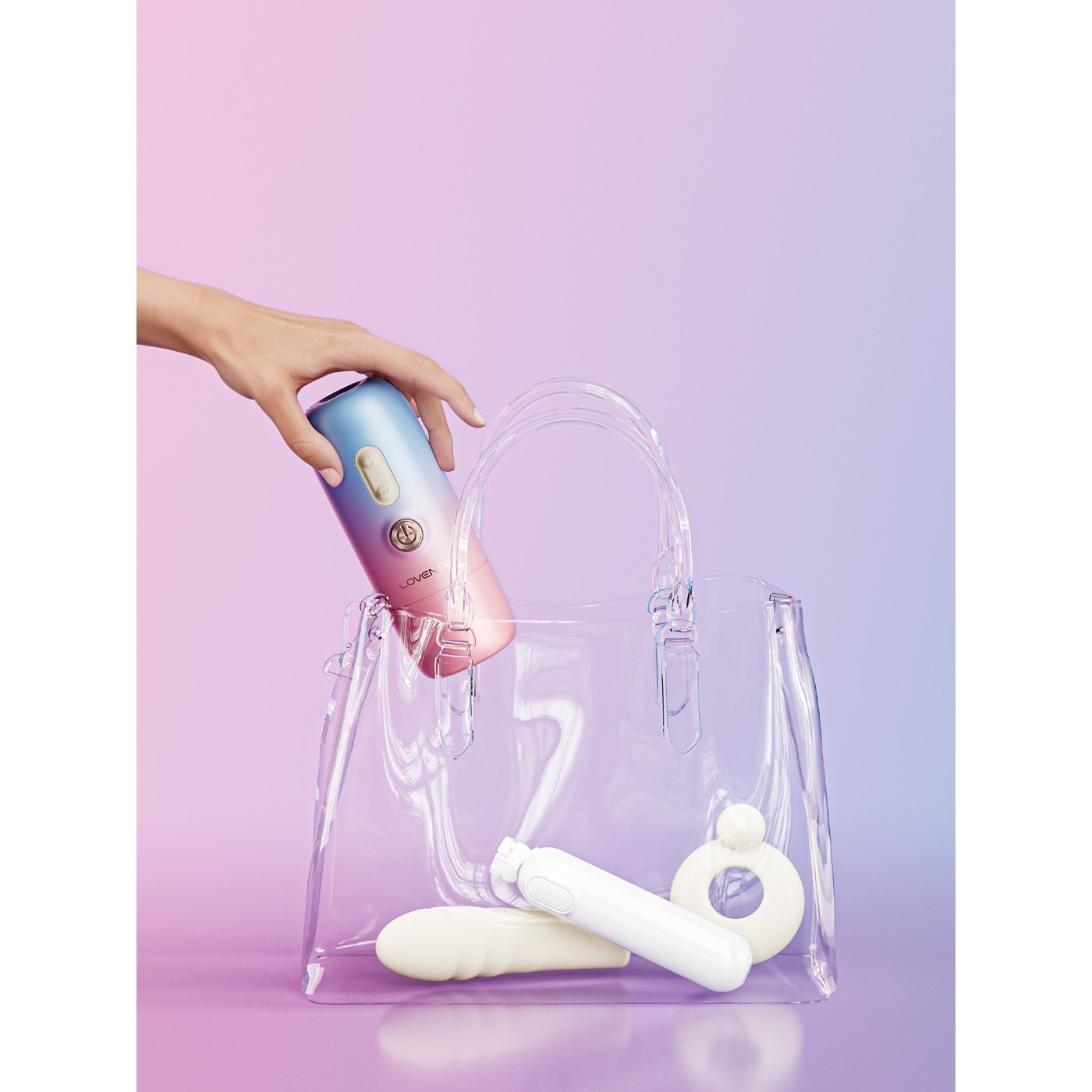 Lovense Spinel App-Controlled Thrusting Vibrating & Heating Mini Sex Machine