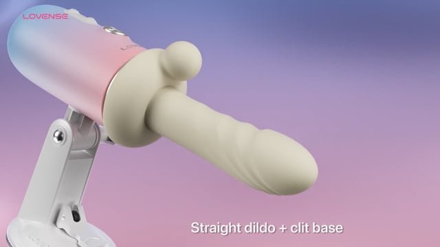 Lovense Spinel App-Controlled Thrusting Vibrating & Heating Mini Sex Machine