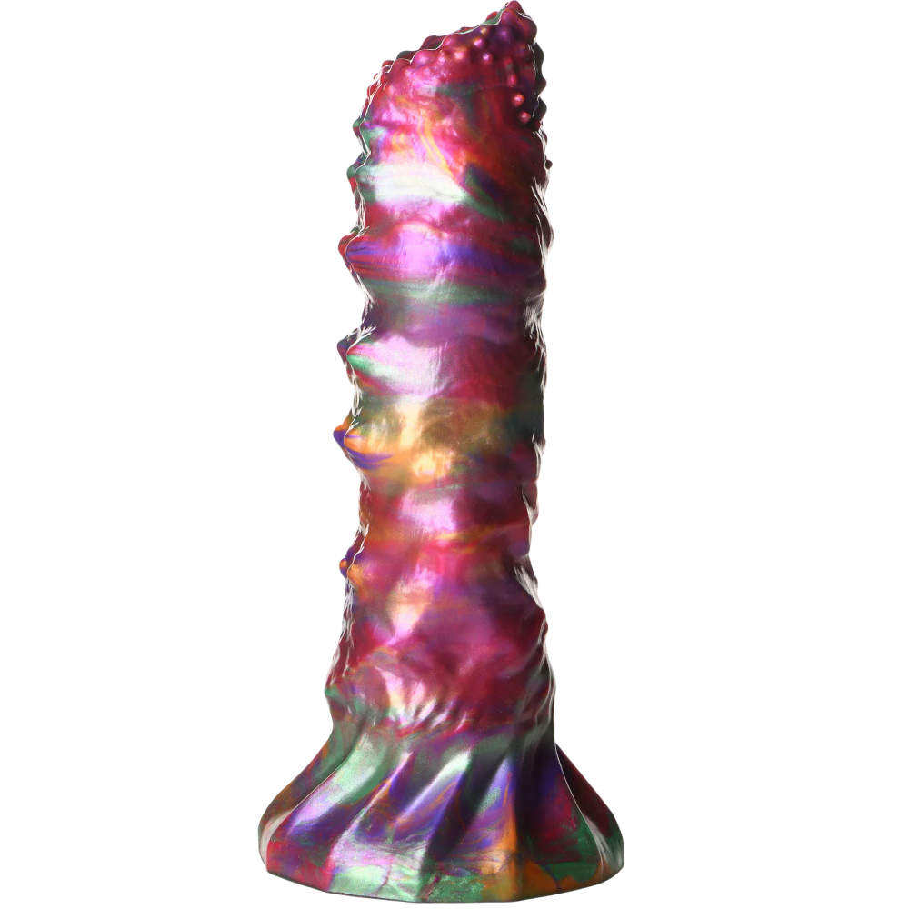 Creature Cocks Larva Silicone Ovipositor Dildo with Eggs 9 Inch