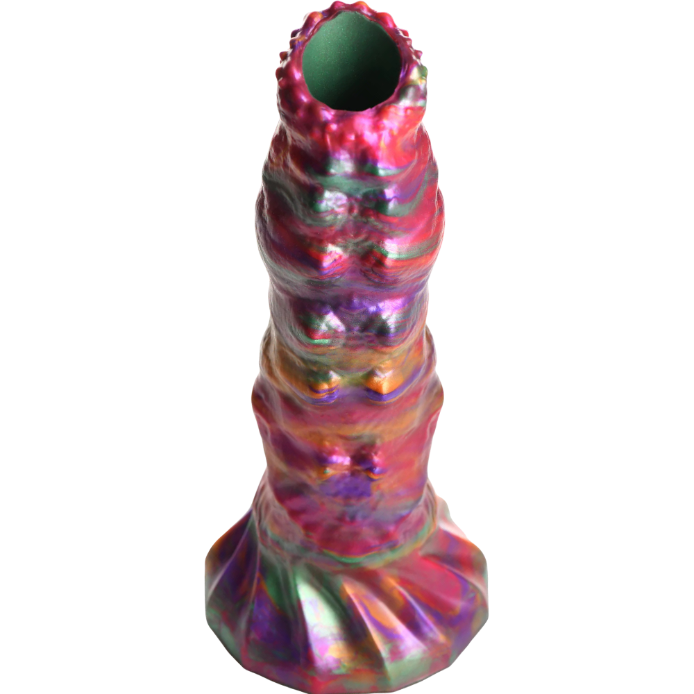 Creature Cocks Larva Silicone Ovipositor Dildo with Eggs 9 Inch