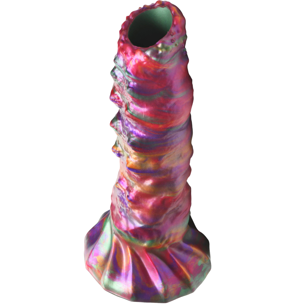 Creature Cocks Larva Silicone Ovipositor Dildo with Eggs 9 Inch