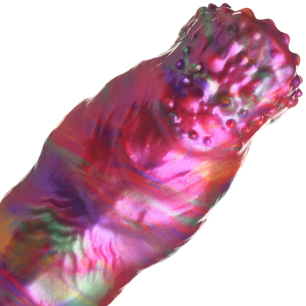 Creature Cocks Larva Silicone Ovipositor Dildo with Eggs 9 Inch