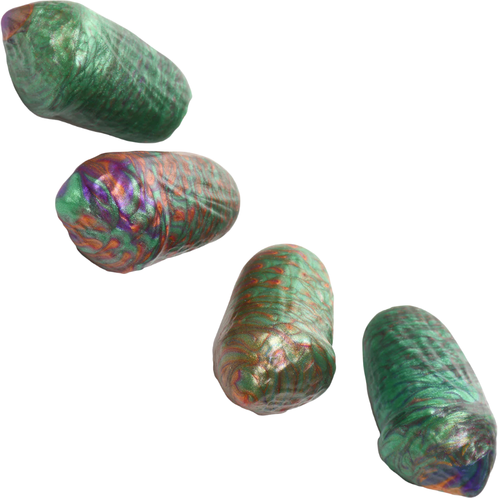Creature Cocks Larva Silicone Ovipositor Dildo with Eggs 9 Inch