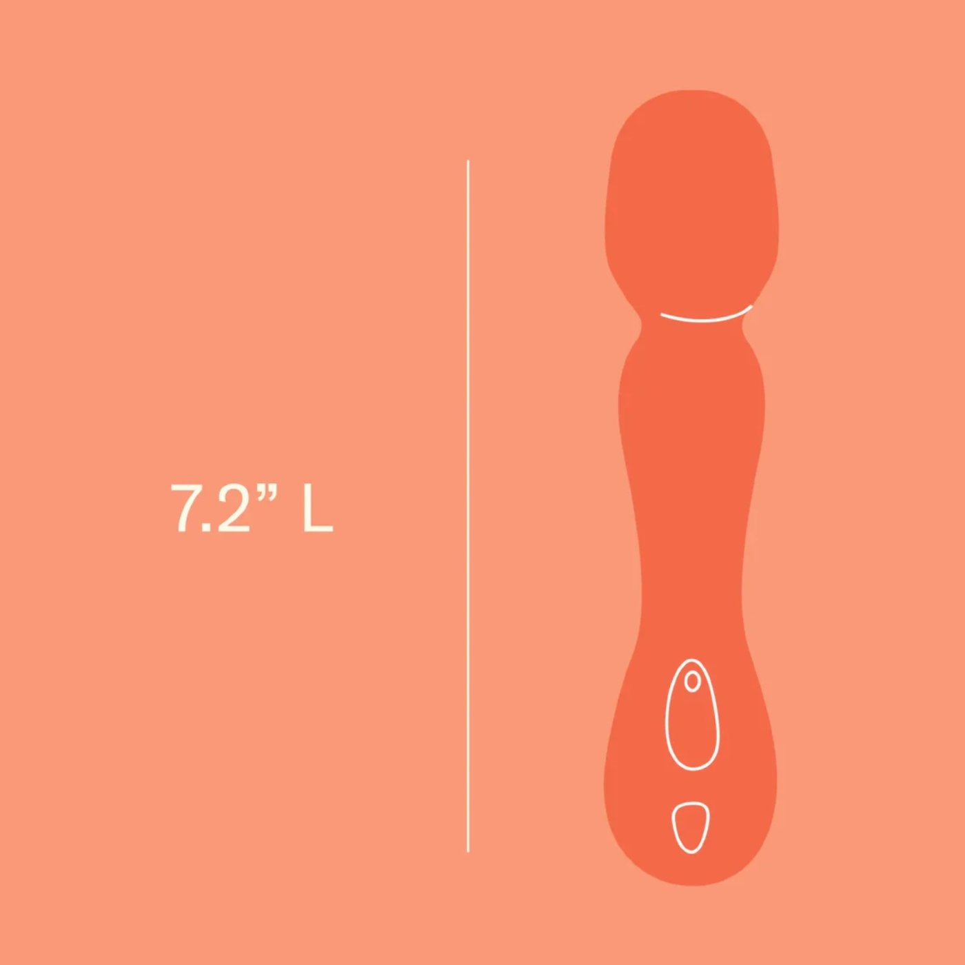 Dame Min Waterproof Rechargeable Mini Wand Vibrator