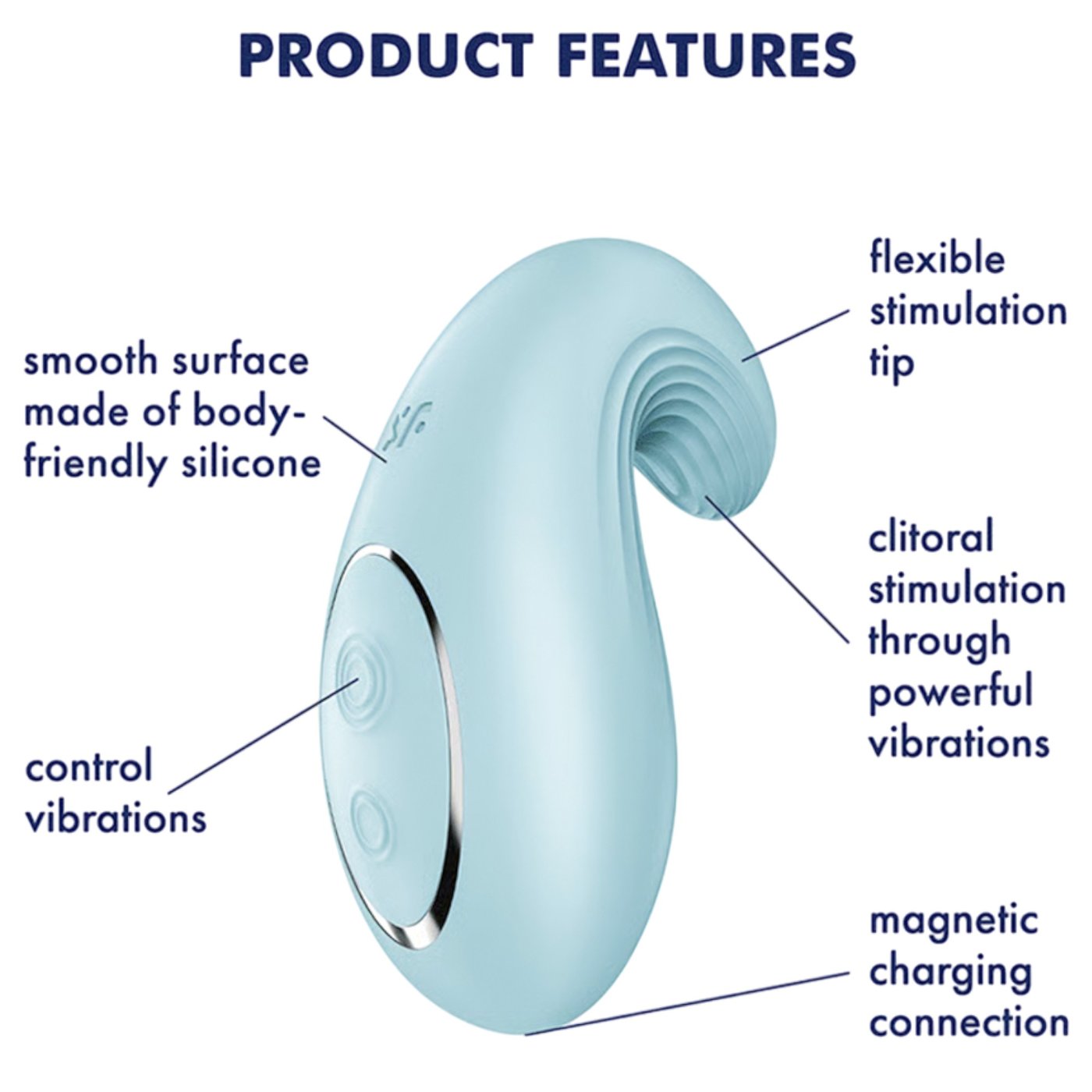 Satisfyer Dipping Delight Rechargeable Clitoral Vibrator