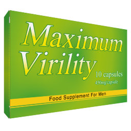 Maximum Virility Food Supplement for Men 10 Pack