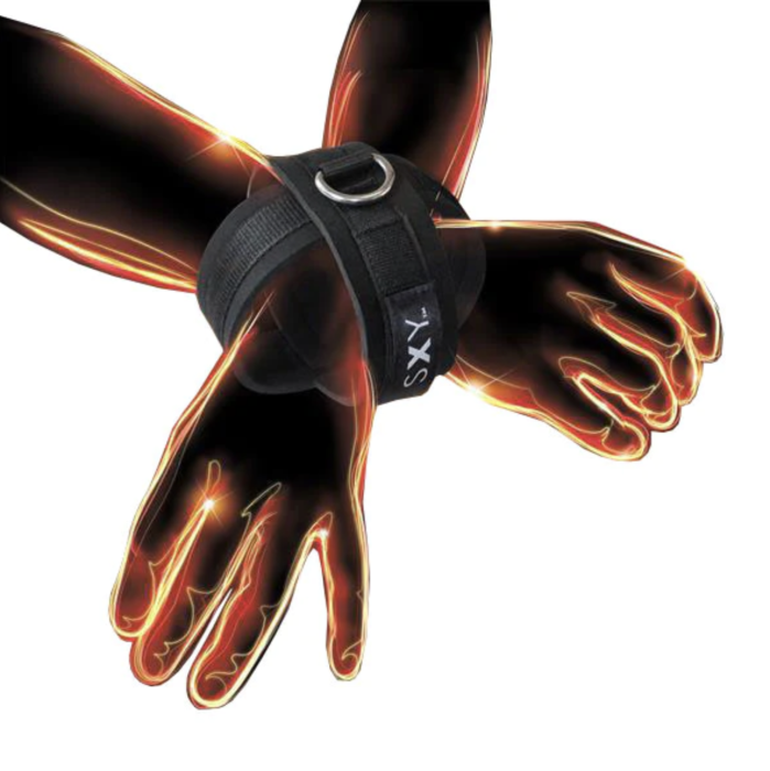 SXY Cuffs Deluxe Neoprene Cross Cuffs Spanish