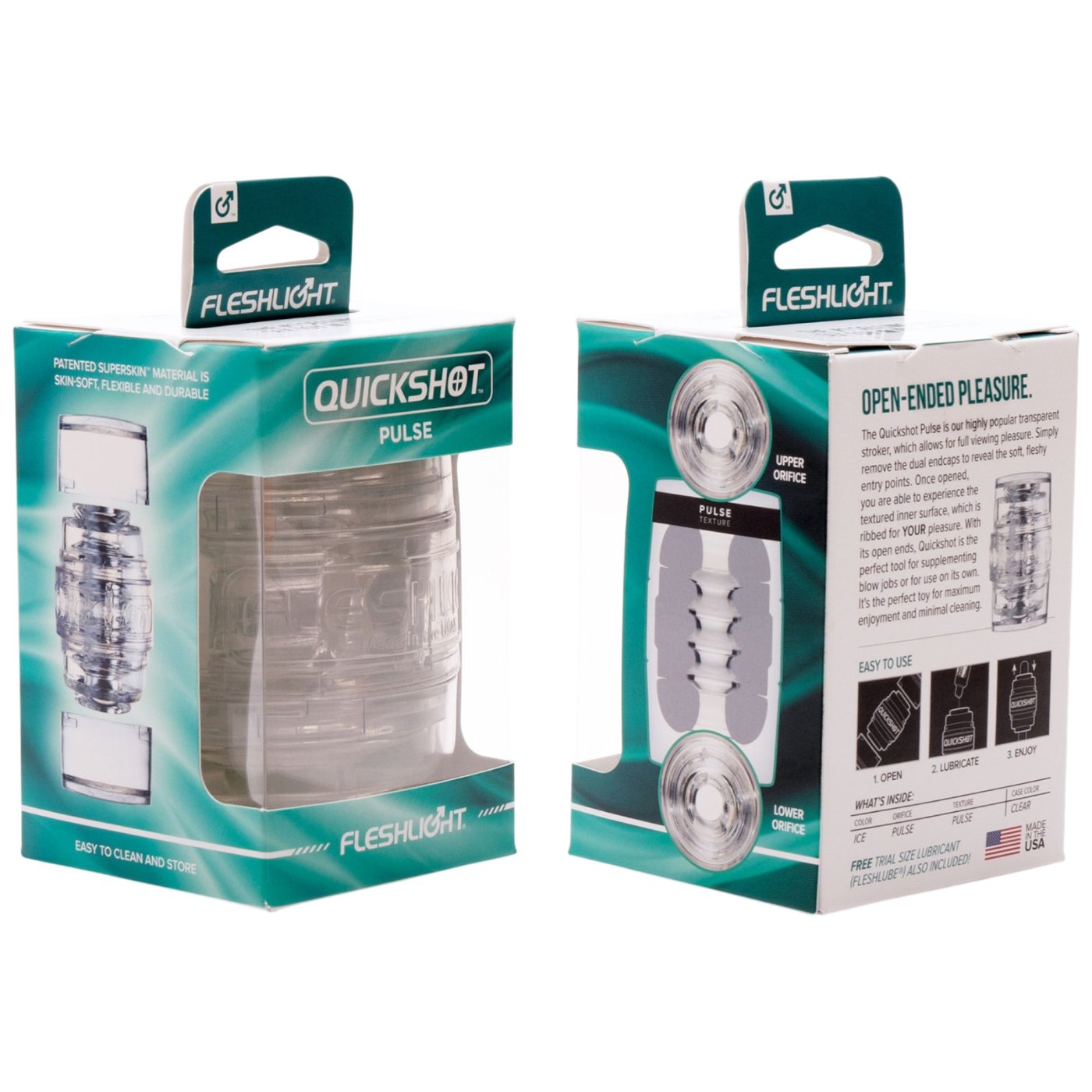 Fleshlight Quickshot Pulse Compact Male Masturbator