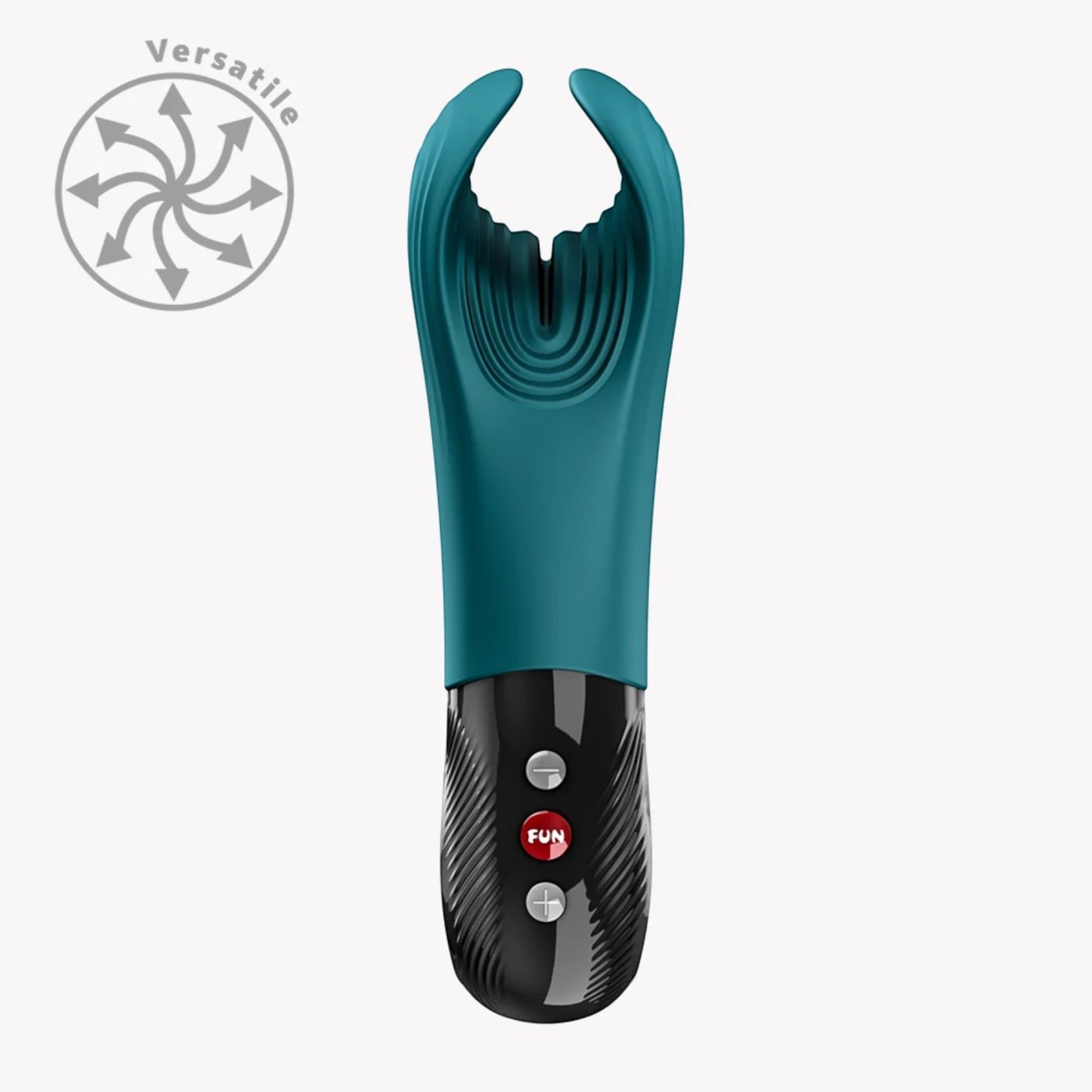 Fun Factory Manta Rechargeable Male Vibrator Bottle Green