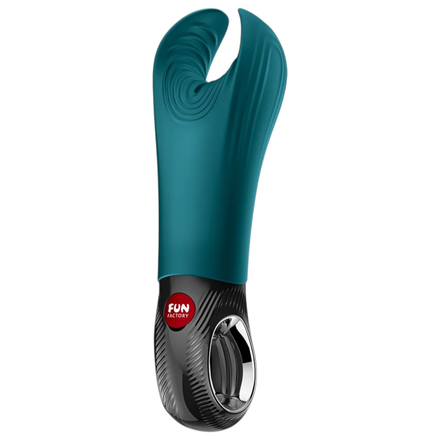 Fun Factory Manta Rechargeable Male Vibrator Bottle Green