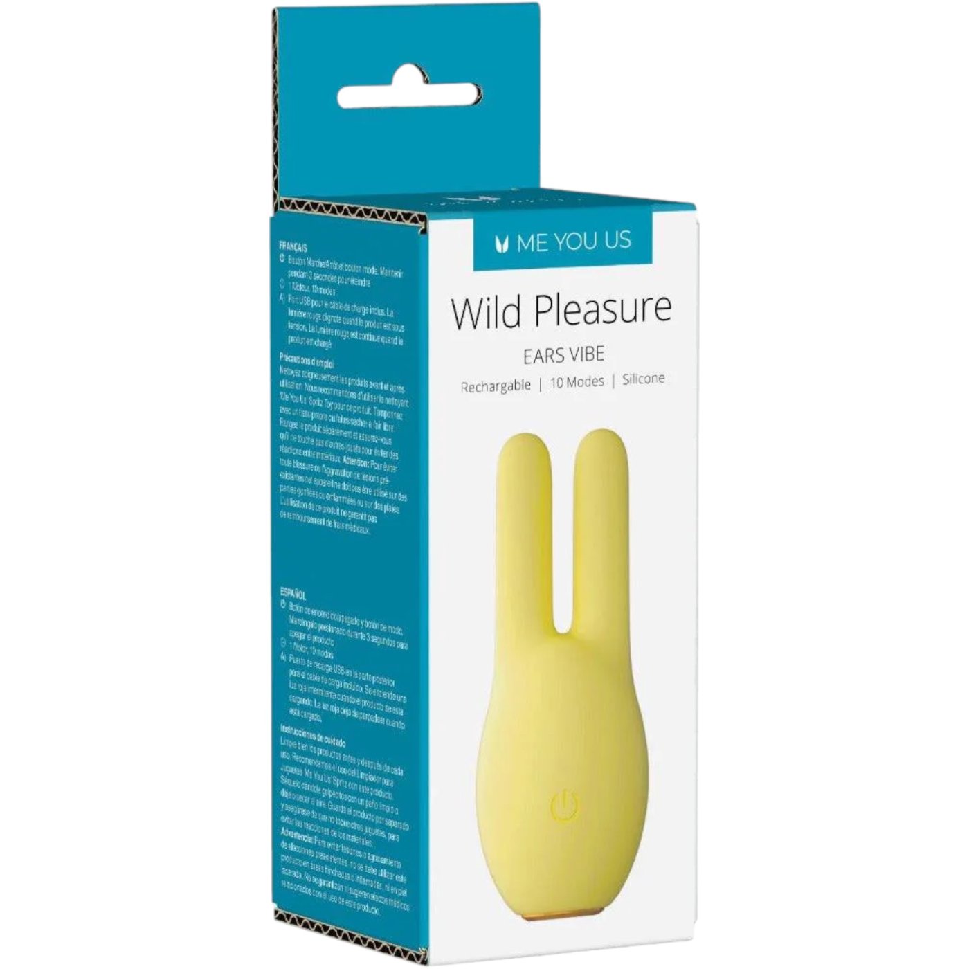 Me You Us Wild Pleasure Animal-Shaped Ears Vibrator Yellow