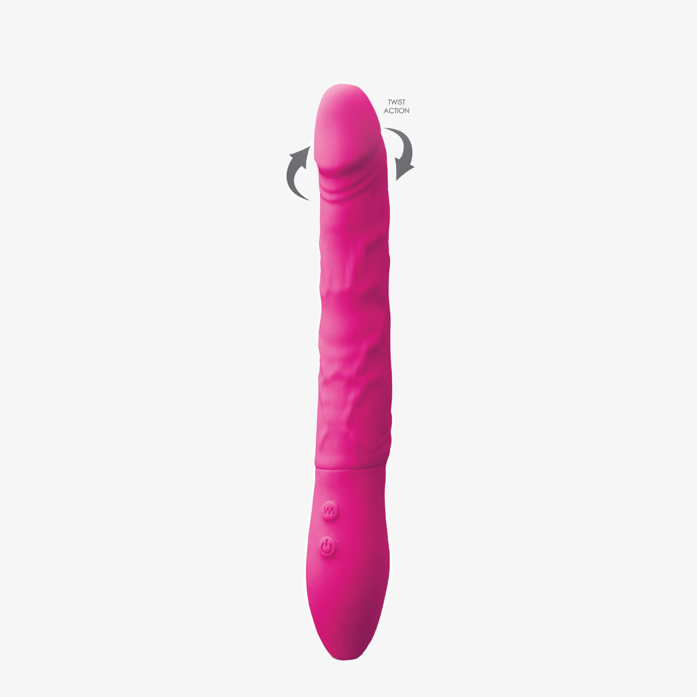 NS Novelties INYA Rechargeable Petite Twister Vibe Pink 9 Inch