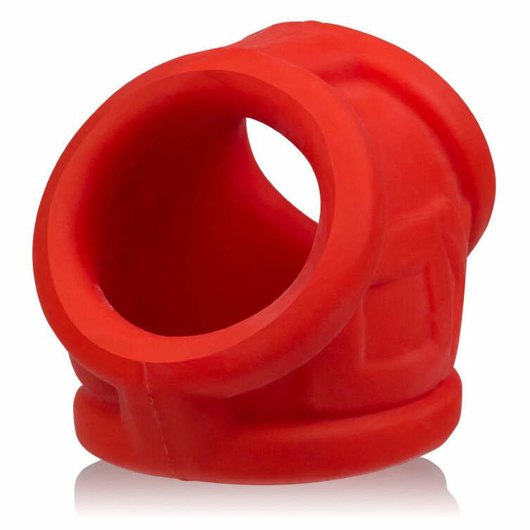 Oxballs OXSLING Cock and Ball Ring Red Ice