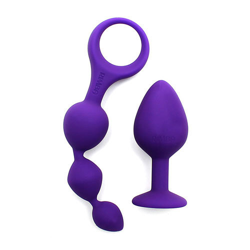 Barcelona Purple Anal Pleasure Play Set – Rimba