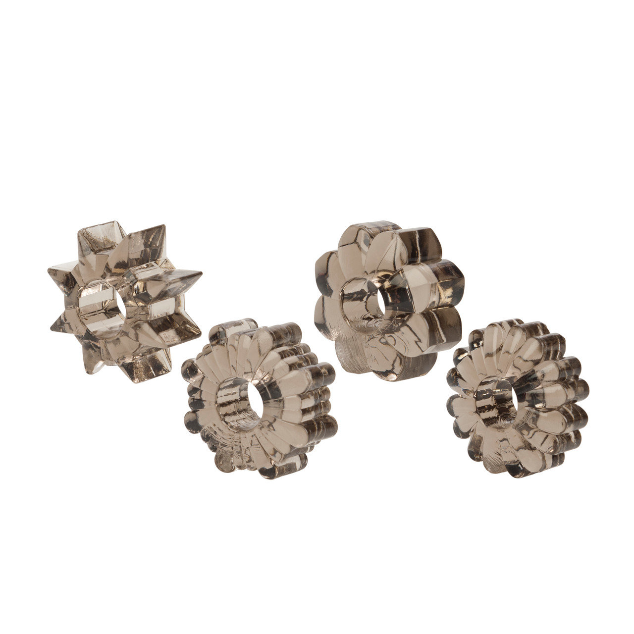 CalExotics Super-Stretchy TPR Enhancers Cock Rings
