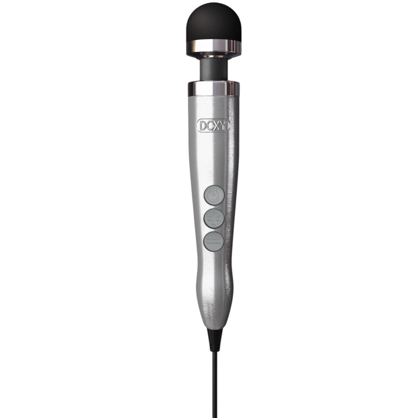 Doxy Die Cast 3 Wand Massager Brushed Metal