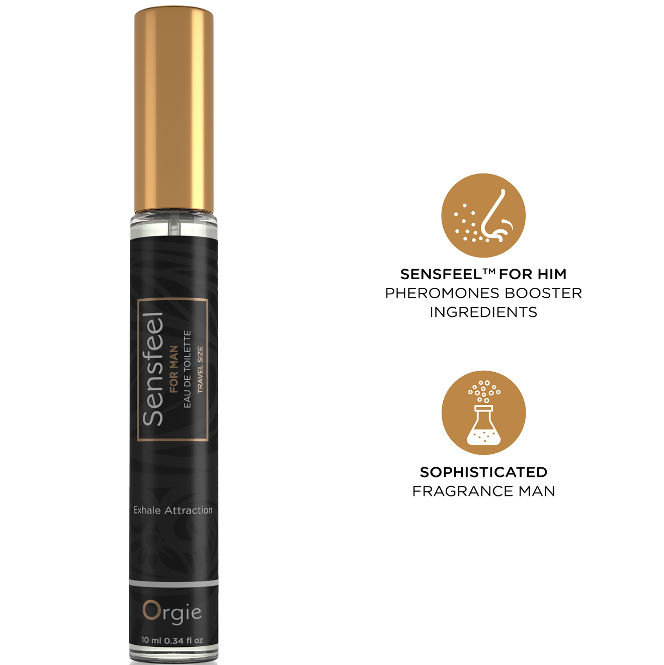Orgie Sensfeel For Man Eau de Toilette Pheromone Booster 10ml