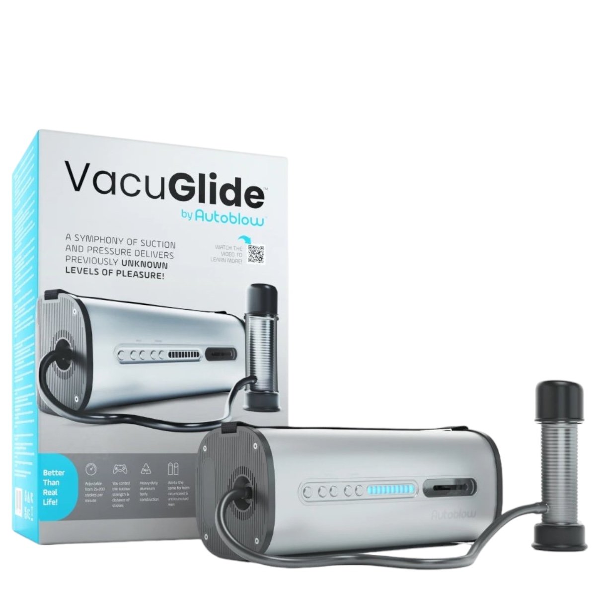 Autoblow VacuGlide Suction Masturbator Stroker Milking Machine