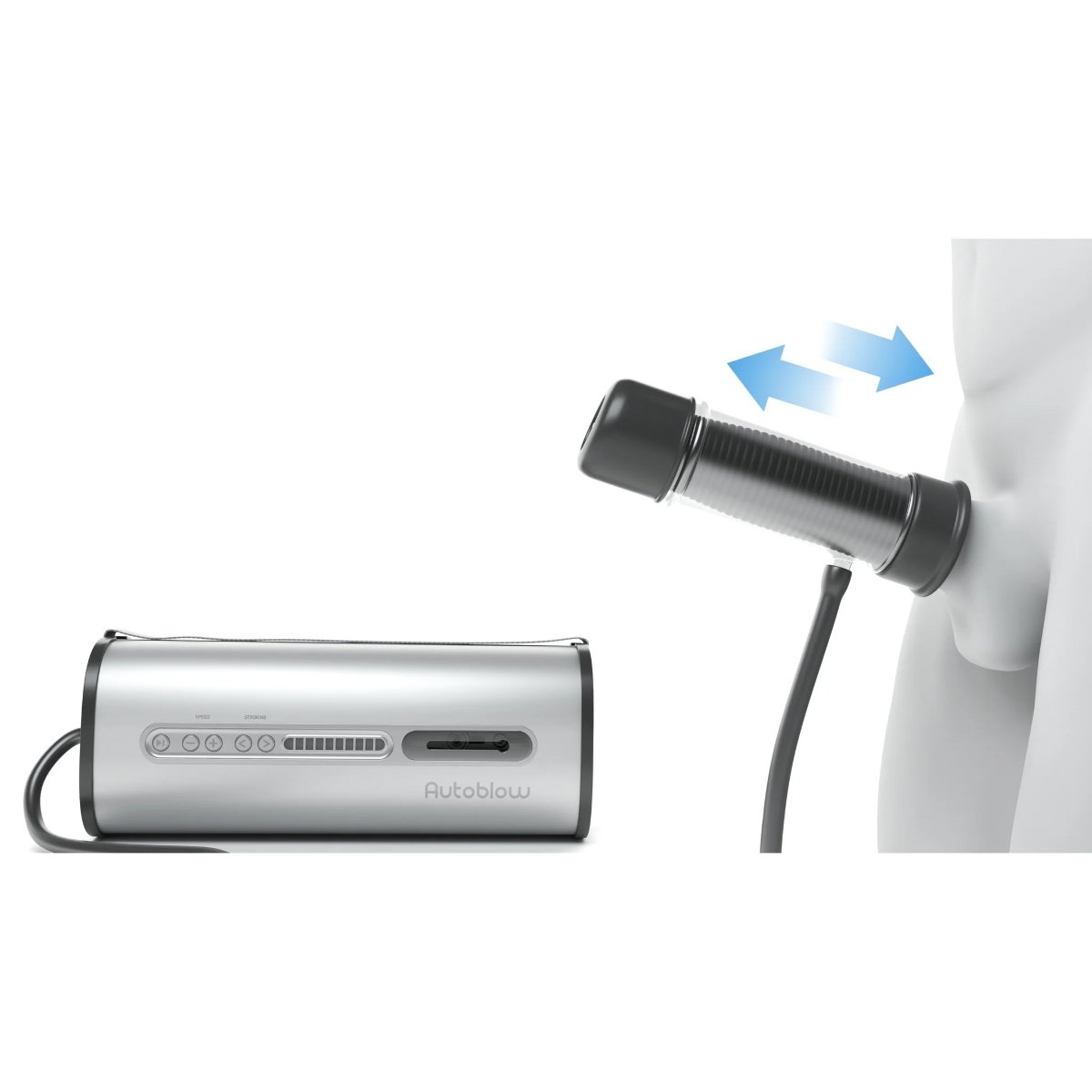 Autoblow VacuGlide Suction Masturbator Stroker Milking Machine