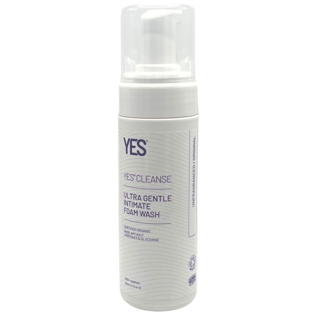 YES Cleanse Organic Ultra Gentle Intimate Foam Wash 150ml
